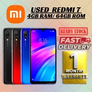 Redmi 7 Used Secondhand (4+64gb) 4gb Ram 64gb Rom