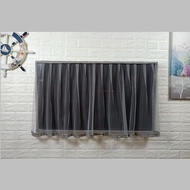 LCD TV dust cover, 65 inch cover, 50 lace, no need to take off when starting up, 49 T液晶电视防尘罩65寸盖布50蕾丝开机免取49电视帘纱32欧式电视套