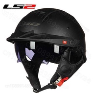 Motorcycle Retro Men Women 4 Seasons Half Clad Locomotive Personalized Hard Hat Summer Helmet LS2 OF