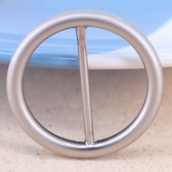 High-End Metal T-Shirt Corner Knot Ring Versatile Womens Scarf Buckle Clothing Ring Buckle Waist Cin