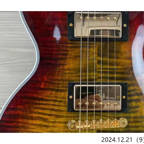 Gibson Les Paul Axcess Custom Figured Top Electric Guitar in Bengal Burst Finish