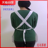 。Textile Apron Three Four Pockets White Textile Fabric Workshop Women's Apron Textile Factory Apron 