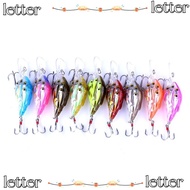 LETTER Fishing Lures, 7.5cm Artificial Fishing Lures Bait, Professional Group Fishes 9g Fishing Wobb