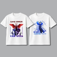 Very Hot White Sans Error 404 Error 505 Error 606 Printed T-shirt