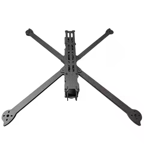 XL10 V7 10inch 420 420mm Wheelbase 7.0mm Thickness Arm TrueX Carbon Fiber Frame 10'' for Super Long 