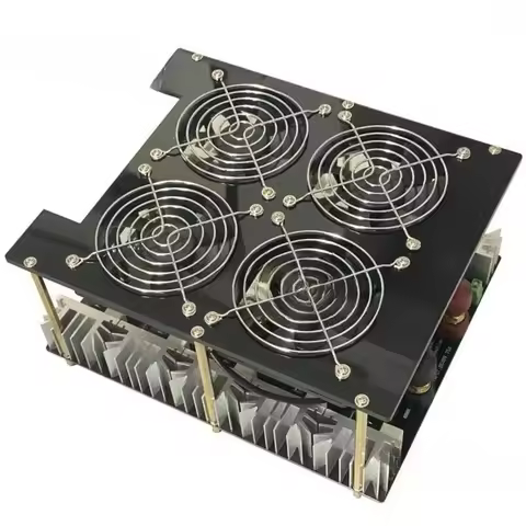 Induction heating machine 5000W induction heater high frequency induction heating plate melting meta