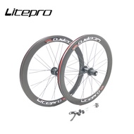 Litepro TXB AERO 20 Inch 451 Disc V Brake High Rim 11S  Wheelset Folding Bike Modification Upgrade Dahon Fnhon P8 Wheels