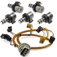 5PCS F4A41 F4A42 F4A51 F5A51 V4A51 R4A41 Transmission Shift Solenoid Kit w/Line For Mitsubishi For H
