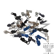 Vislon Zipper Head Contents of 100 Zipper Heads Big Teeth Coarse Zipper