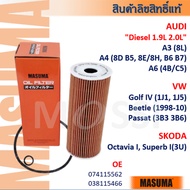 MASUMA AUDI/A3 A4 A6(8L 8D 8E B6 4B) "1.9 2.0 Diesel" VW/Beetle Passat Golf IV 074115562 OFA005