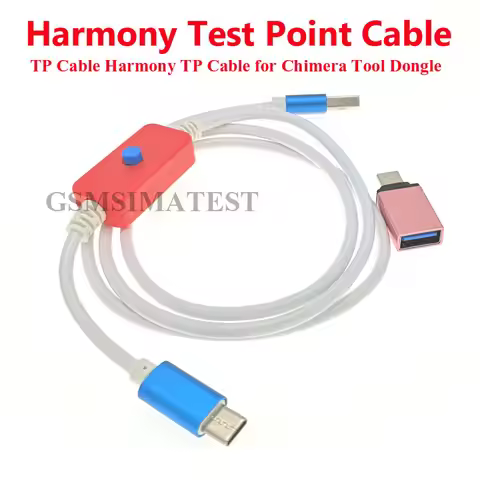 New Harmony TP Cable + USB 3.0 Adapter for Huawei HarmonyOS for chimera pro tool dongle