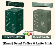 [Kanu] Decaf Stick Decaffeinated Coffee Decaf Instant Powder Mix Decaffeinated Decaffeine Decaf No Caffeine Series Korean Drink 3 in 1 caffeine free Maxim  Korea Korean