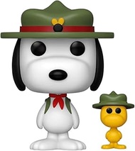 Funko Pop! Animation: Peanuts Beagle Scout Snoopy with Woodstock Funko Shop Exclusive Vinyl Figure #885