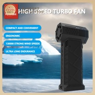 130000 RPM Brushless Motor Turbo Violent Fan USB Rechargeable Air Duster Duct Fan for Computer Keybo