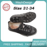 [Defect Item] kampung comfort and Best Non-slippery,canvas shoes/Men Child shoes/kasut lelaki/footba