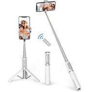 實體店鋪(Black White 0.72m $168/ 1.5m $198) Bluetooth Selfie Stick Tripod, Extendable 3 in 1 Aluminum Se