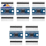 5Pcs TXS0108E 8 Channel Logic Level Converter Bi-Directional High Speed Full Duplex Shifter 3.3V 5V