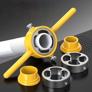 6pcs Plastic Pipe Thread Molding Tools/PVC Pipe Thread Making Tools/PVC Threaded Water Pipe Sleeve M