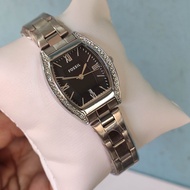 Women Original Fossil ES3119 Stoned Diamond Day Display Vintage Classic Analog Non-Tarnish Actual Pi