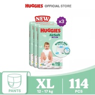 Huggies AirSoft Pants XL38 x 3 Super Jumbo Pack