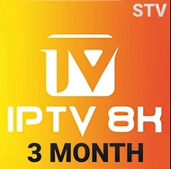 STV IPTV 8K IPTV8K 3 MONTH DIGITAL CODE / DIGITAL GIFT CARDS / IPTV8K CODE / IPTV8K VIP / SYBER / DI