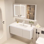 【SG Sellers】Bathroom Mirror Vanity Cabinet Bathroom Cabinet Mirror Cabinet Bathroom Mirror Cabinet Toilet Cabinet Basin Cabinet