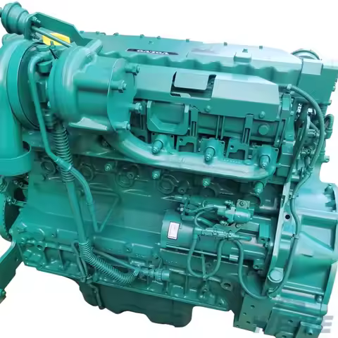 Construction Mechanical Engineering Excavator VOLVO D6E Engine Spare Parts Engine Assembly for VOLVO