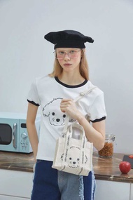 GENTLEWOMAN PUDDLE POETRY MICRO BOX TOTE