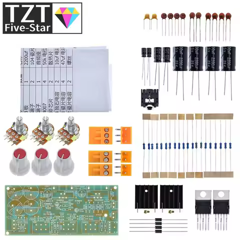 TDA2030A DIY Kit Electronic Amplifier Dual Channel Power Board DIY Kit TZT TDA2030 DIY Kit