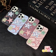 Plaid Star Glitter IMD Cover For Realme 10 9i 8i 8 7 Pro 7i Global 6 6S 6i 5 5S 5i 2 Pro GT Master Q