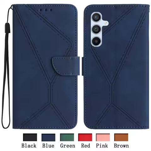 Protect Case Cover For Samsung Galaxy M35 M15 M55 C55 F15 F55 5G M356B C5560 Leather Cases Wallet Ba