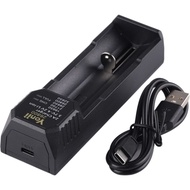 USB Battery Charger for 26800/18650/26650/21700/32650 Battery