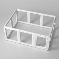 Pet fence Dog Playpen,Dog Pen, Clear Dog Playpen, Acrylic Dog Pen,Easy to Install and Remove ,