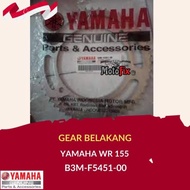 GEAR RODA BELAKANG STD SPROCKET DRIVEN WR155 (51T) B3M-F5451-00 Nice Quality