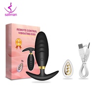 Anal Vibrator Butt Plug Prostate Massager with Wireless Remote Control Wearable Vibrating Egg Dildo