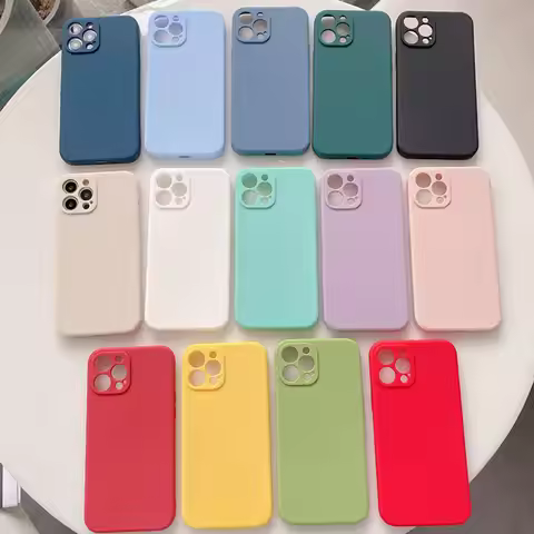 Soft Silicone TPU Phone Case For Vivo V21 V21E Y72 Y51 2020 Y31 V17 Neo V20 SE Pro Y20 Y20i S Y21 Y5