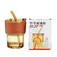 竹節玻璃杯 400ml