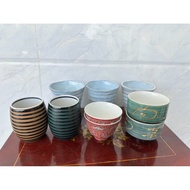 Combo 11: 9 ceramic cups