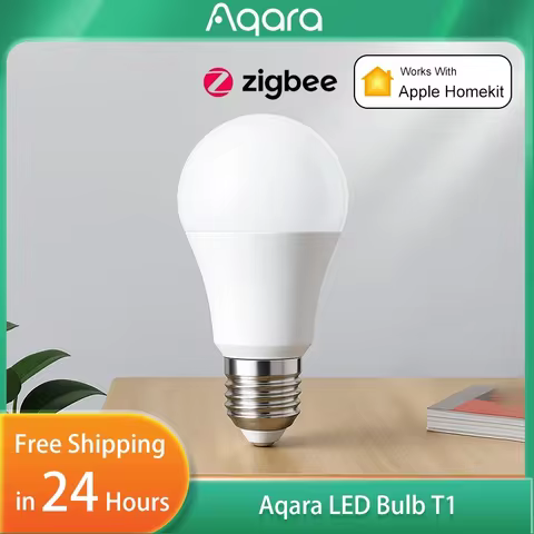 Aqara LED Bulb T1 Zigbee Smart Adaptive Bluetooth Light Bulb E27 2700K-6500K 220-240V For Xiaomi Sma