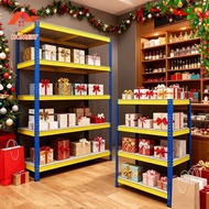 HM Adjustable Boltless Rack Rak Besi Bertingkat Rak Dapur Metal Shelves Home Store&Warehouse Rack