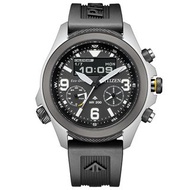 現貨 CITIZEN 星辰 PROMASTER JV1007-07E Black Dial Chronograph 計時碼 雙顯示 Analog-Digital 20ATM Watch