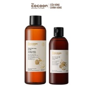 COMBO 1 Bigsize - Nước tẩy trang bí đao Cocoon tẩy sạch makeup & giảm dầu 500ml + 1 Bigsize Gel bí đ