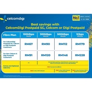 CelcomDigi Fiber / Digi Fiber / Celcom Fiber / Unlimited Internet