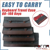 Keyboard Carrying Case for Mechanical Keyboard 60/68/84/87/98/104 Keys Protective Storage Travel Bag