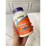 Now Foods Omega 3 1000 mg 180EPA 120DHA Molecularly Distilled