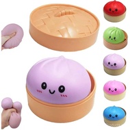 New 2026-Dumpling Squishies & Dumpling Squishy Mystery Box Squishy Dumpling (Purple)
