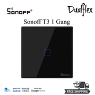 Sonoff Smart Home Wall Switch Plug T3 Wifi RF Touch Panel 1-Gang/2-Gang/3-Gang UK Switch