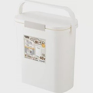 日本RISU｜(H&amp;H系列)手提攜帶式防臭小型垃圾桶10L