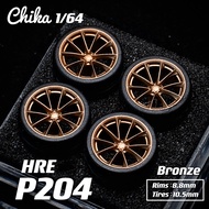 [In Stock] 1/64 Chika HRE P204 10.5mm Modified Rim Static Modified Rim