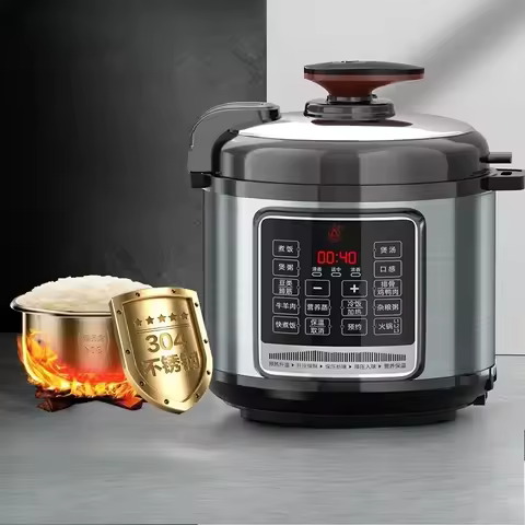 Rice cooker Smart electric pressure cooker Household stainless steel electric Multifunctional voltag